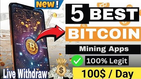 TOP Free 5 Bitcoin Mining Apps/Websites For Android and IOS!  | Noman Fida