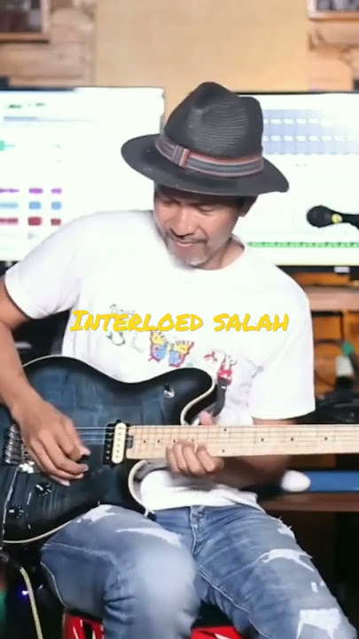 ridho hafiedz slank-salah solo guitar #slank #ridhoslank #shorts