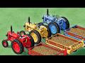 Mini Tractors Of Colors WOW Manure Work with Mini 