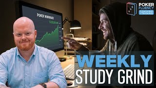 Three BIG Announcements...And Maybe Some Poker | Weekly Study Grind #12