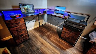 Ultimate Home Office Desk? SEDETA L-Shaped Desk Unboxing & First Impressions!