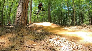 Keg Creek Jump Line Opening Day, Columbia County, Georgia, SORBA-CSRA