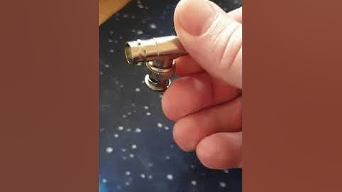 One antenna, two radios with  a T piece.