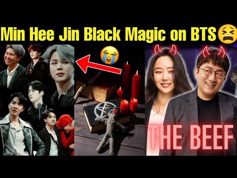 Min Hee Jin Put BTS Life in Danger 😱 Black Magic on BTS 😫 Min Hee Jin Vs BTS BigHit Hybe 😱 #bts #v