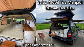 Sulap Mobil Tua menjadi rumah berjalan, Satu satunya kijang kapsul campervan di Indonesia