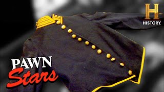 Pawn Stars: "SPECTACULAR" Civil War Jacket Found in Donation Bin (Season 4)