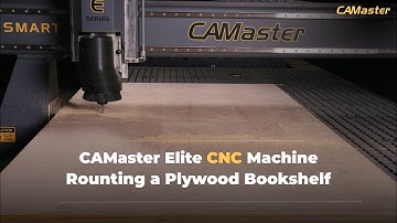 CAMaster Elite CNC Cutting Plywood Bookcase