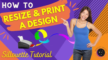 How To Resize & Print A Sublimation Design With Silhouette Studio