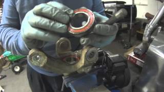 Yamaha Kodiak & Grizzly front bearing replacement