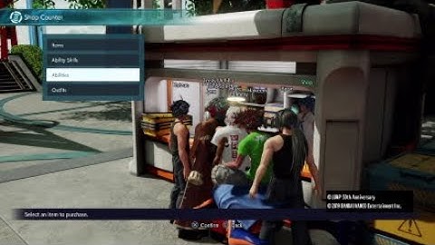 How to unlock moves and abilities in Jump Force