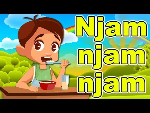 Njam Njam Njam - Pesmica za decu | Hajde da ručkamo - Dečija pesma | Muzika za hranjenje dece | Meal