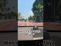welcome to #pattaya #roadtrip #cardriving #beach road #thailand #expatlife #beachvibes