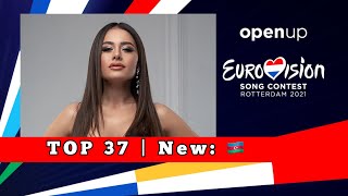 Eurovision Song Contest 2021 | TOP 37 New: 🇦🇿