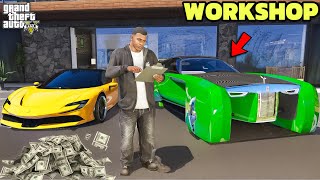 Shin Chan \& Franklin Opens a Biggest Workshop in Gta 5 in Telugu