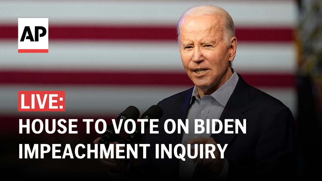 LIVE: House votes on Biden impeachment inquiry - YouTube