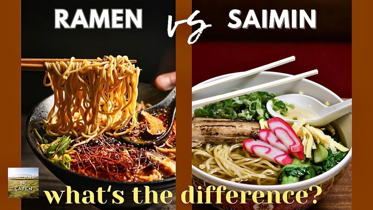 SAIMIN vs RAMEN: what's the difference? | Eat And Be Eaten HAWAII