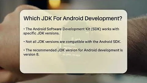 Which JDK For Android Development? - Be App Savvy