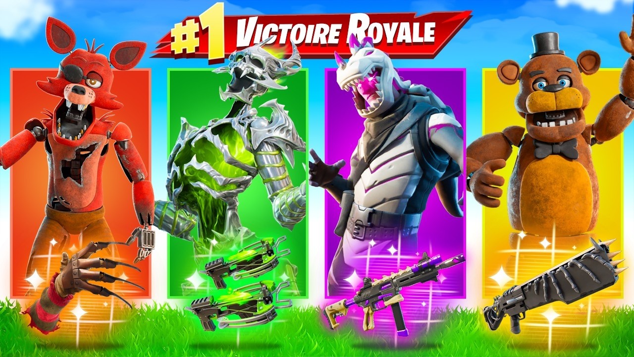 BOSS HALLOWEEN Aléatoire CHALLENGE sur Fortnite Cauchemars !