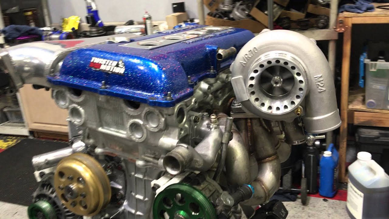 TWISTED MOTION GT3582 QUICK SPOOL TURBO TEST FITTED ON OUR SR20DET