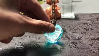Crystal LED Key Chain