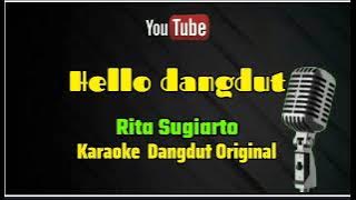HELLO DANGDUT RITA SUGIARTO || KARAOKE DANGDUT ORIGINAL ||@sonykaraokeofficial