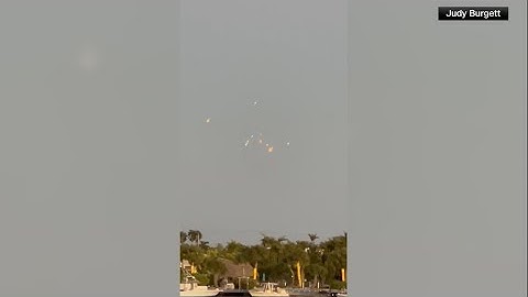 VIDEO: SpaceX rocket explosion over Marathon, Florida