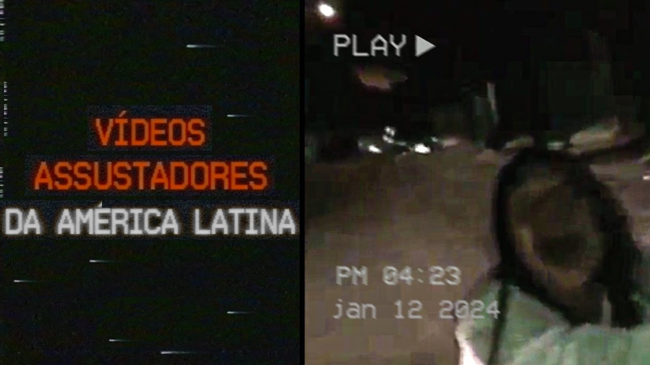 ASSOMBRAÇÕES BIZARRAS na AMÉRICA LATINA CAPTURADAS por CÂMERAS VOL.2