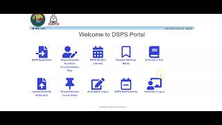 DSPS portal LOA
