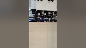 Automatic flute laminator @ corrugated board pasting machine