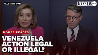 House reacts to Maduro capture & Venezuela briefing  Pelosi, Johnson, Burchett & more
