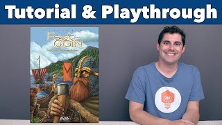 A Feast for Odin - Norwegians Tutorial & Playthrough - JonGetsGames