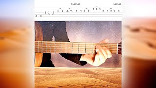 Arabic Melody | Guitar Lesson + TAB #Shorts