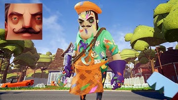 Hello Neighbor - My New Neighbor Butcher Painter (Secret Neighbor) Act 2 Random Gameplay Walkthrough