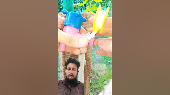 Unique technique for connecting a garden tap to a plastic pipe without a special coupling | #shorts