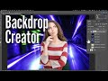 The NEW Backdrop Creator in PHOTOSHOP