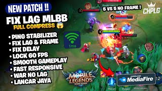 NEW PATCH😮‍💨🚀Config Anti Lag ML Terbaru | Fix Frame Touch Responsive | Config Fix Lag Mobile Legend