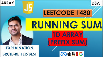 LeetCode 1480 Running Sum | Easy Explanation + JavaScript Solutions | Beginner Friendly