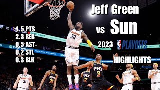 Jeff Green Full Round 2 highlights vs Phoenix Suns | 2023 Playoffs