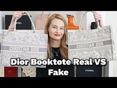 How To Spot A Fake Dior Book Tote Bag - Brands Blogger