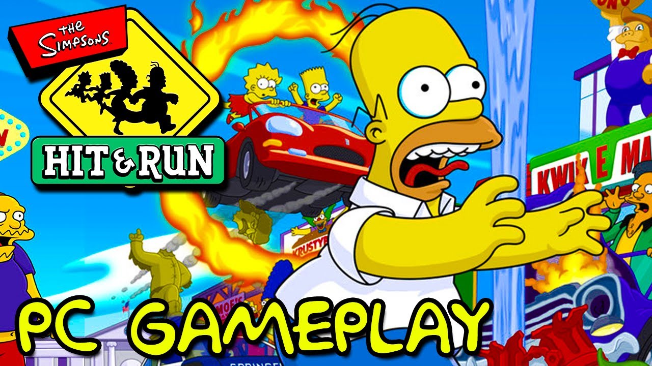 The Simpsons Hit Run 2003 PC Gameplay YouTube