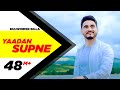 Yaadan Supne | Full Video | Kulwinder Billa | Dr Zeus | Latest Punjabi Song 2017 | Speed Records