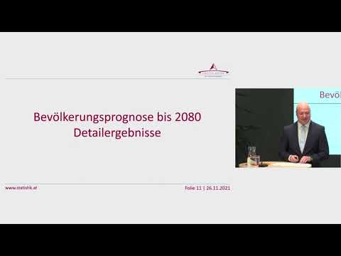 Online-Pressegespräch: Bevölkerungs- und Erwerbspersonenprognose bis 2080