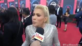 YURI EN LA ALFOMBRA DE LOS LATIN GRAMMYS - YURI EN LOS GRAMMY - YURI HABLA DE SUS PROYECTOS EN 2019