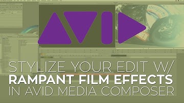 Use Film Effects to Stylize Your Edit in Avid Media Composer