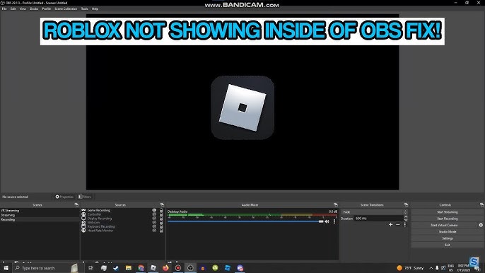 How to Fix OBS Not Recording Full Screen Game [Five Methods]