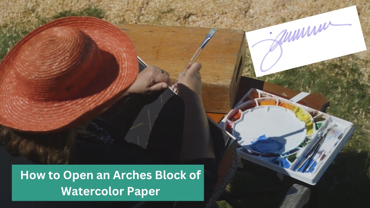How to Stretch Watercolor Paper PERFECTLY! 