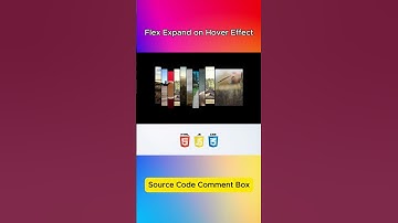 Flex Expand on Hover Effect using HTML, CSS & JavaScript #shorts #html5 #css #js #codetap
