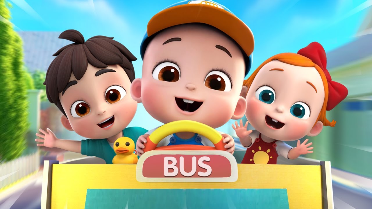 عجلات الحافلة تدور وتدور🚌 | اغاني اطفال | كرتون اطفال | ليا تشاتشا | LiaChaCha