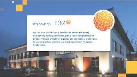 IOM Safety at Work Services