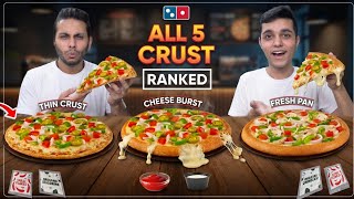 EVERY Domino’s Pizza Crust - Is Cheese Burst A Scam?